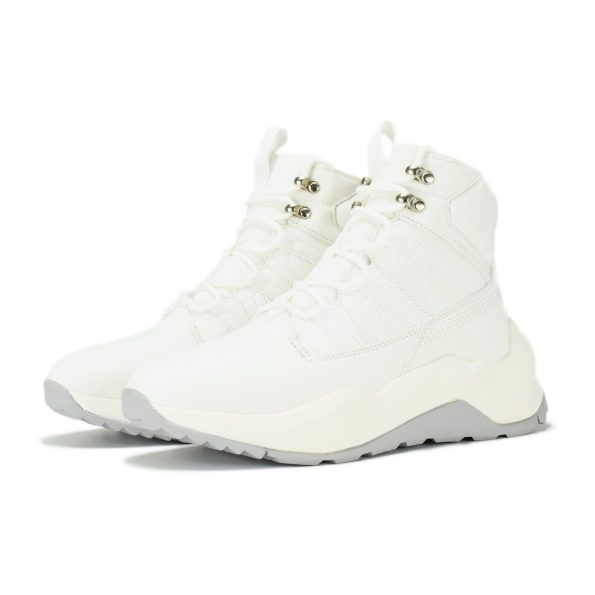 Дамски боти Runners RNS-212-20748 Бял