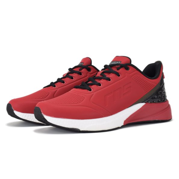 Мъжки маратонки Runners PowerFlex2, RNS-212-5279, Червен