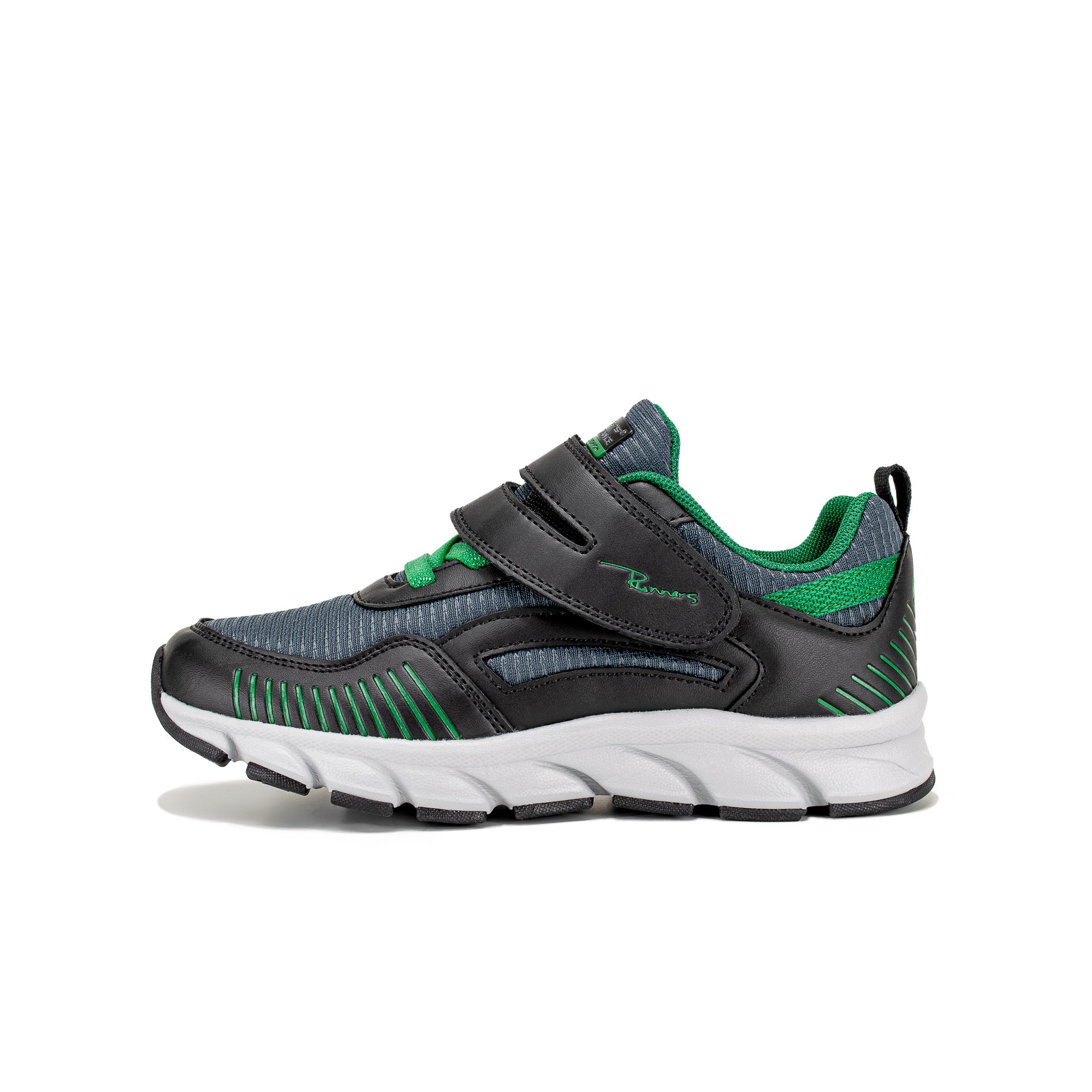 Детски маратонки Runners, RNS-231-5719, Черен/Зелен