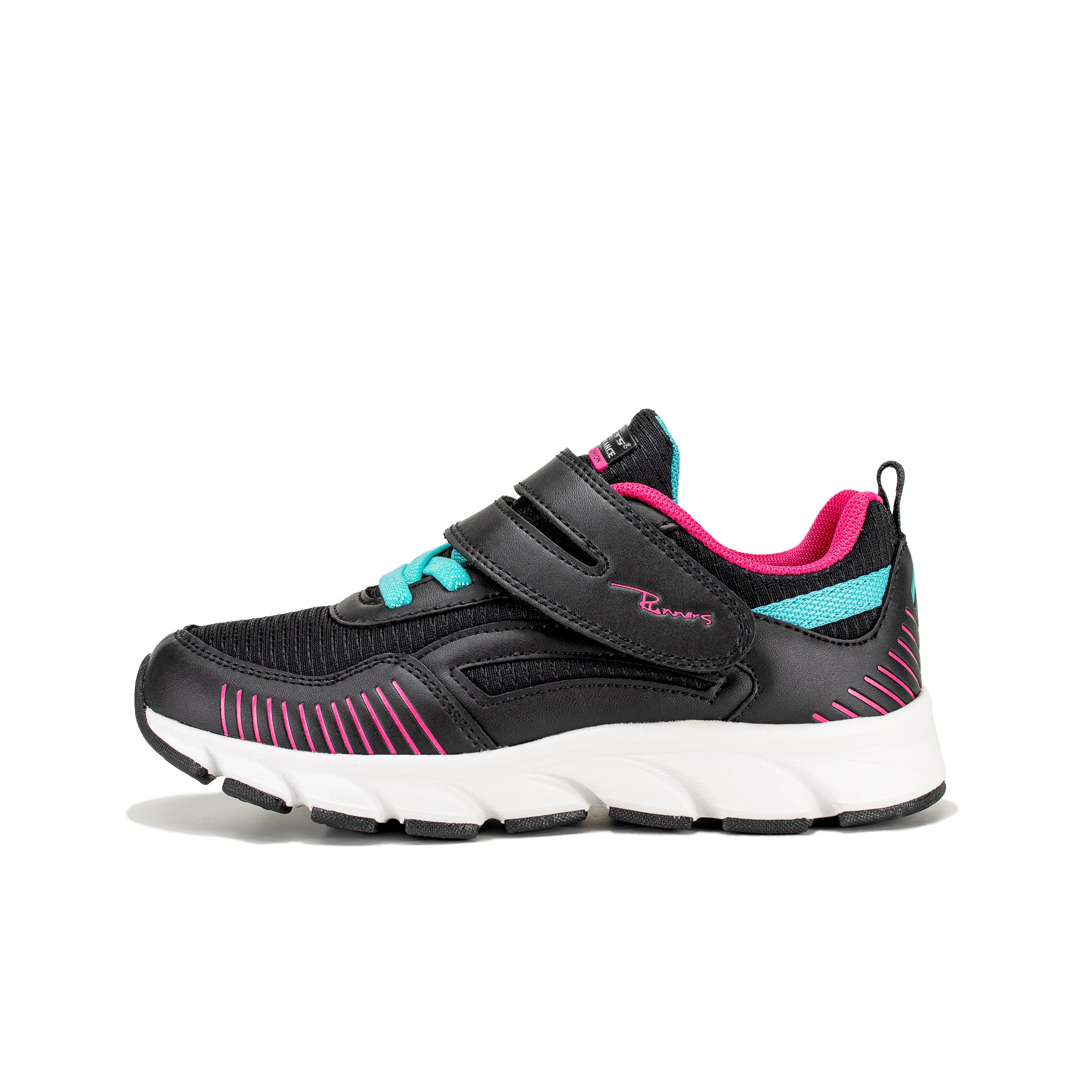 Детски маратонки Runners, RNS-231-5719, Черен/Фуксия