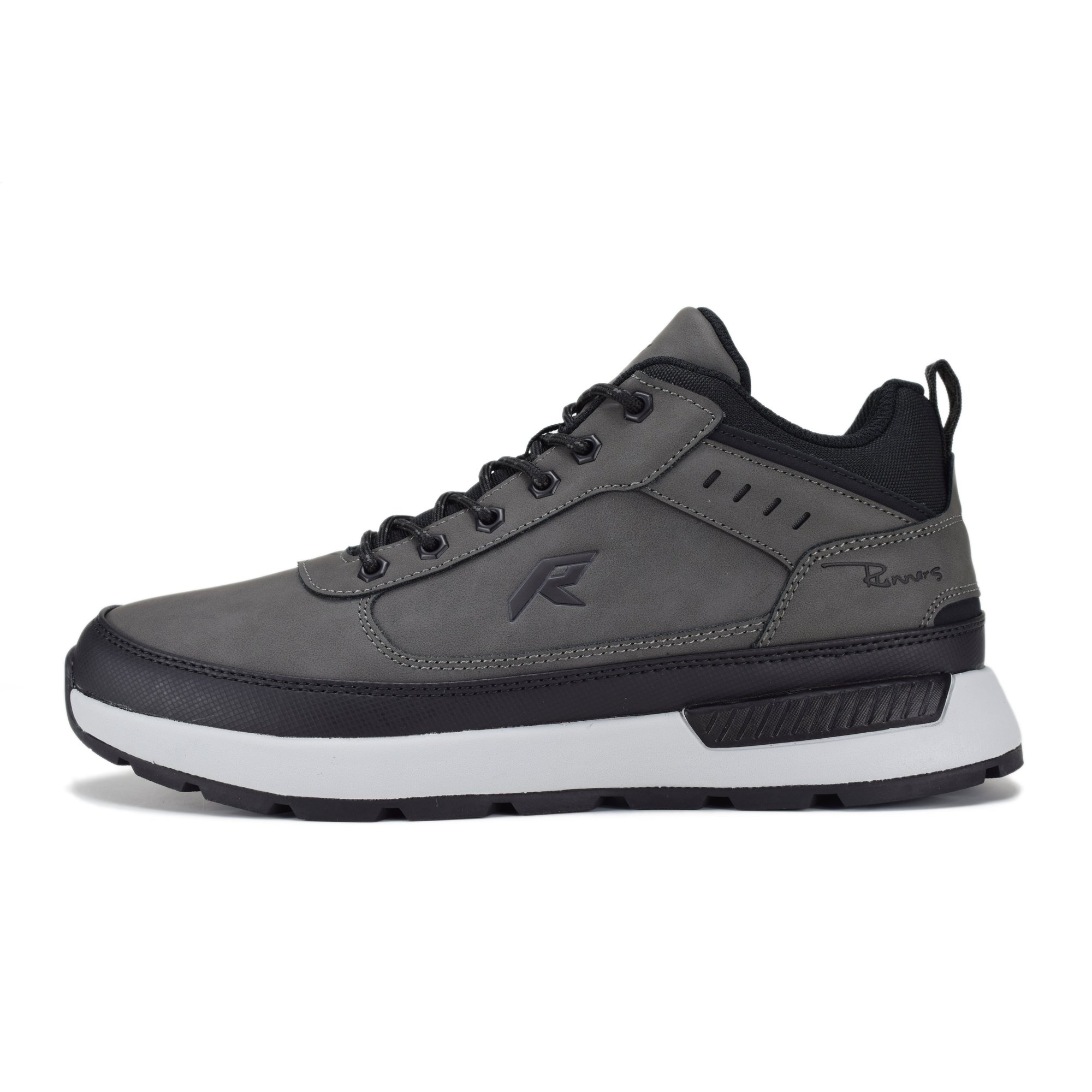 Мъжки маратонки Runners, RNS-232-6088, Тъмносив