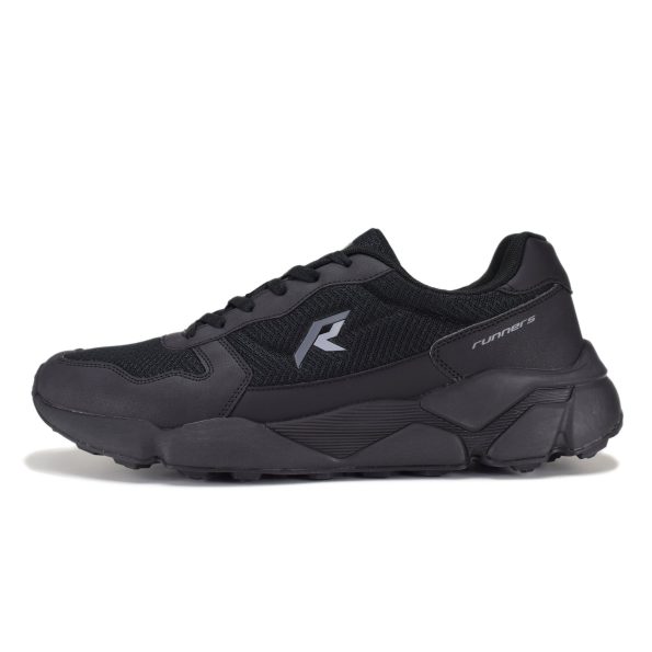 Мъжки маратонки Runners, RNS-232-01303, Черен