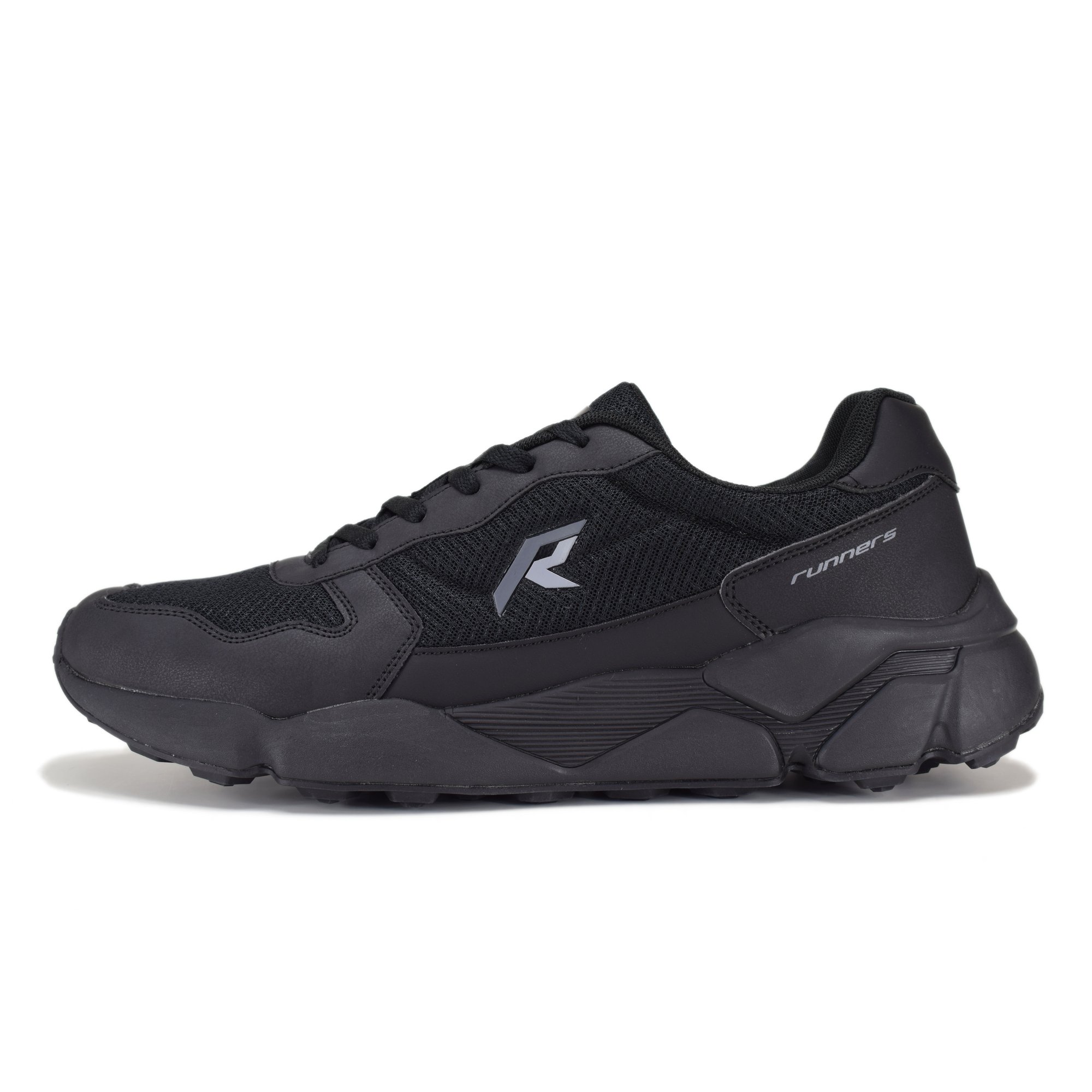 Мъжки маратонки Runners, RNS-232-01303, Черен