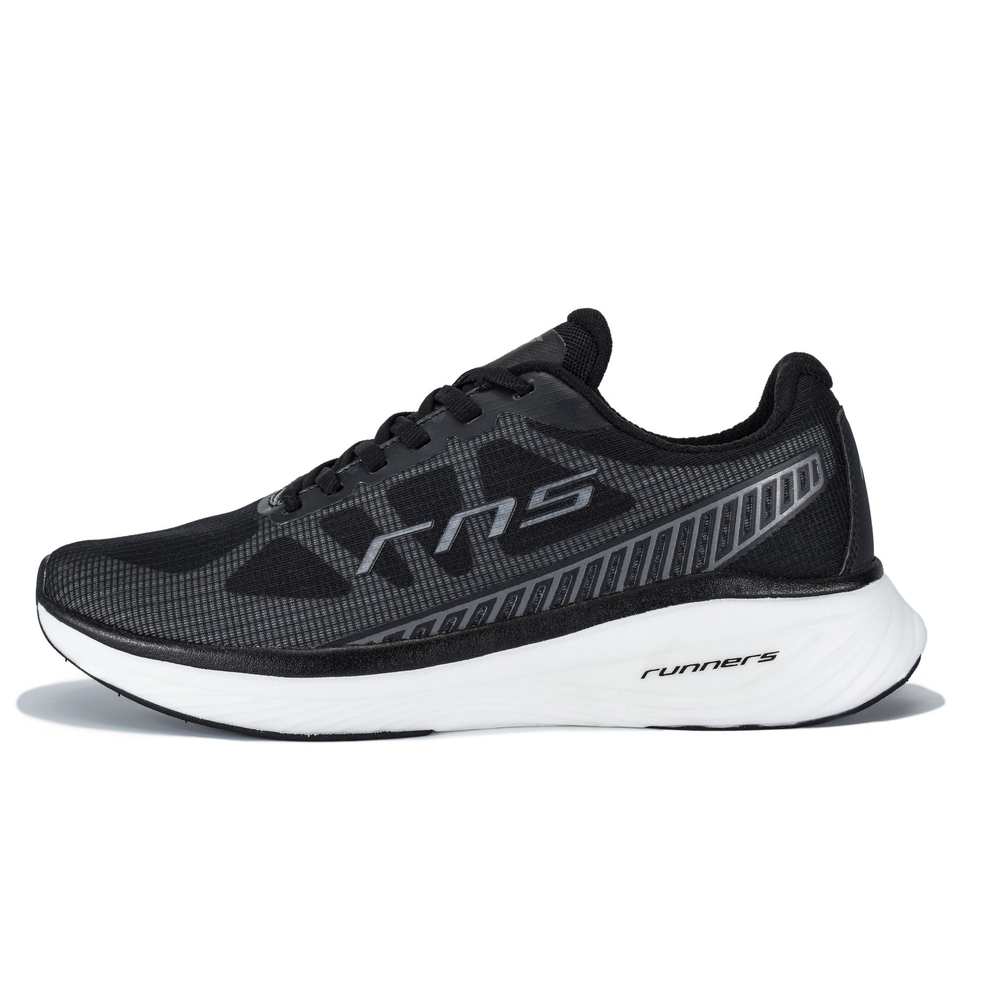 Мъжки маратонки Runners, RNS-241-03514, Черен