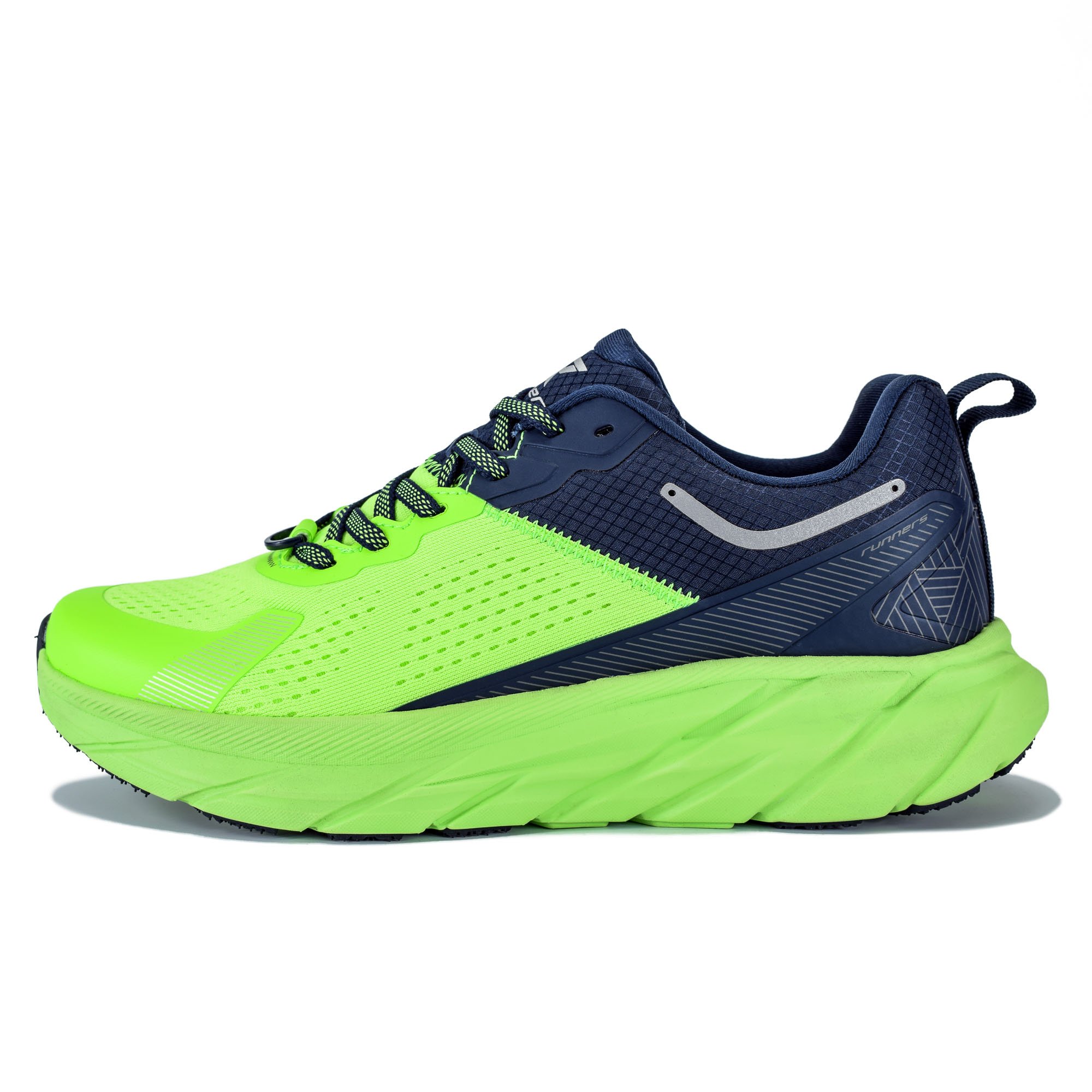 Мъжки маратонки Runners, RNS-241-12701, Светлозелен