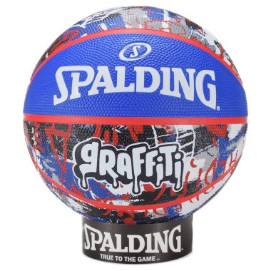 Баскетболна топка Spalding BLUE RED GRAFITTI