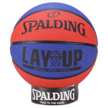 Баскетболна топка Spalding LayUp Size 5 Blue Red Rubber