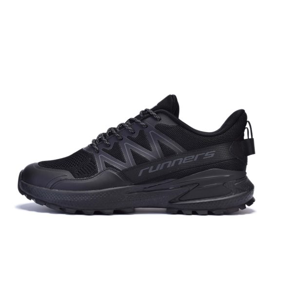 Мъжки маратонки Runners, RNS-242-6163, Черен